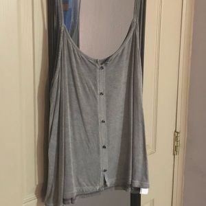 🔴American eagle grey tank